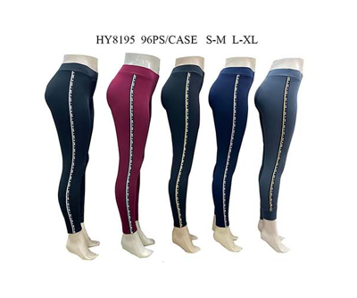 36 Wholesale Women's Assorted Color Capri Leggings - at -  wholesalesockdeals.com